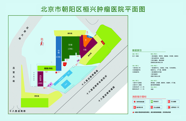 男人靠BBB视频网站北京市朝阳区桓兴肿瘤医院平面图